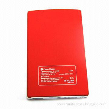 External Mobile Battery Power Charger for iPhone/iPod/iPad, with 5V DC, 0.7A Maximum Input